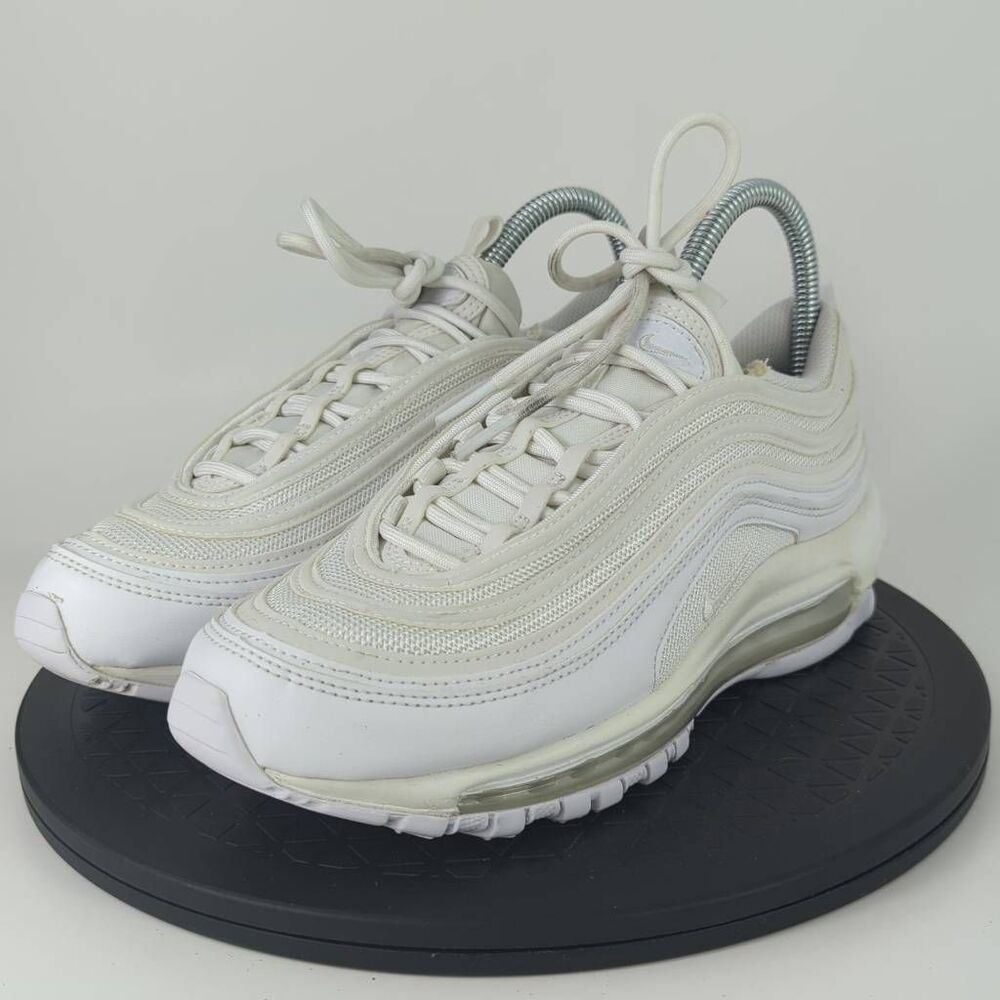 Nike Air Max 97 Triple White Running Shoes DH8016-100 Women’s Size 8.5